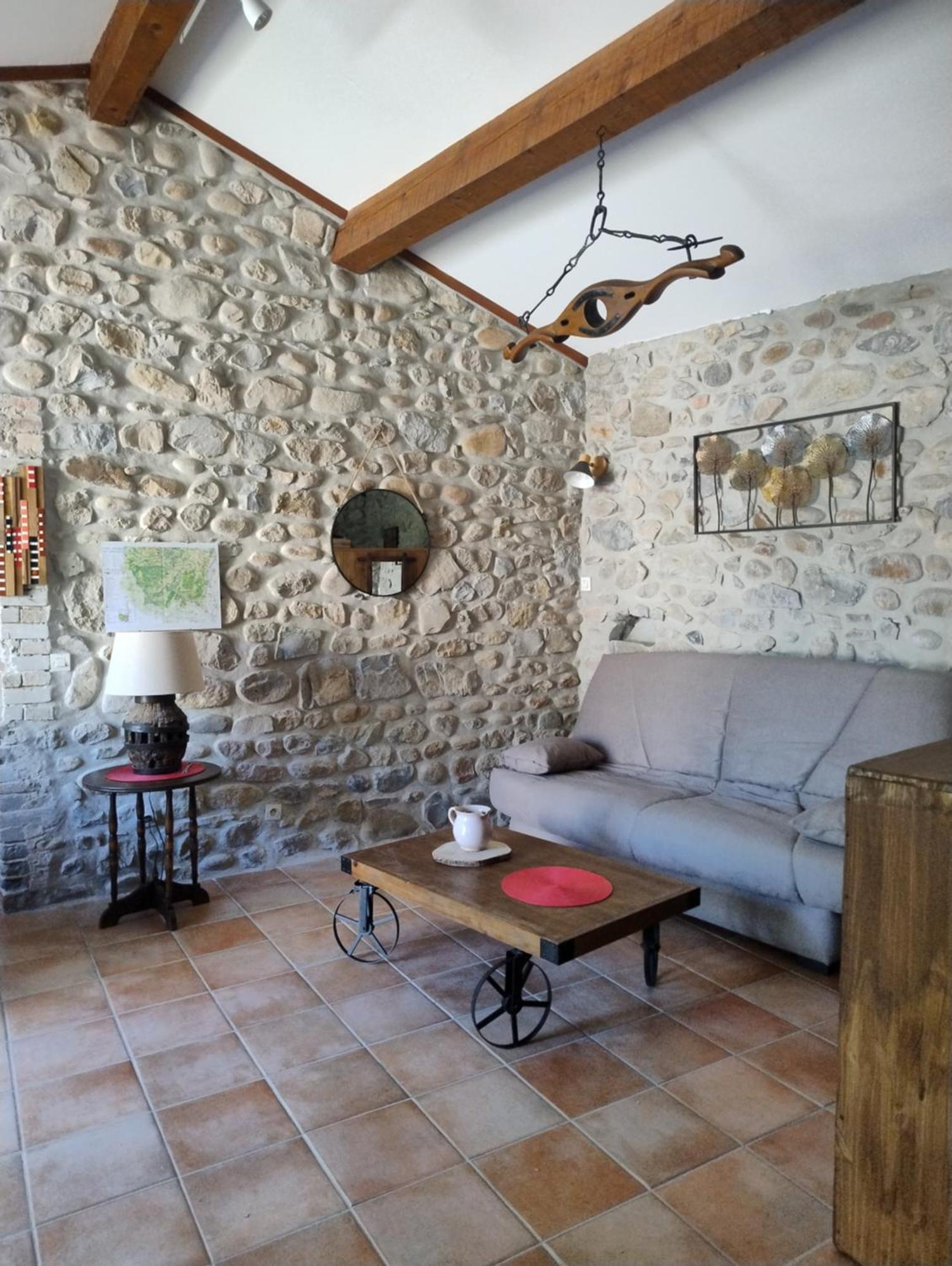 Lou Caladou Gite En Pierre Avec Bain A Remous Vallon-Pont-dʼArc 외부 사진